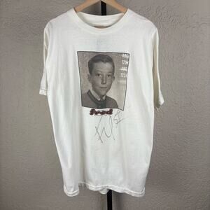 Fred Schneider B-52s 1996 Just Fred Tour SIGNED Large Concert Tee